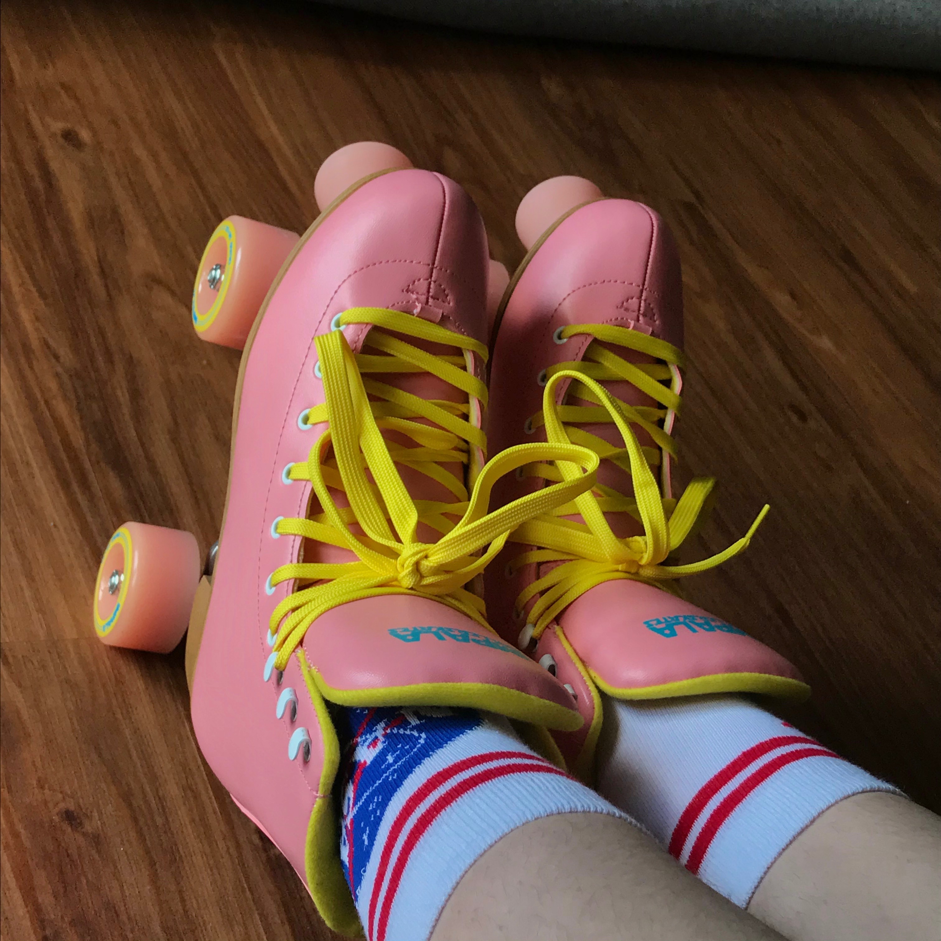 Pink Impala Skates